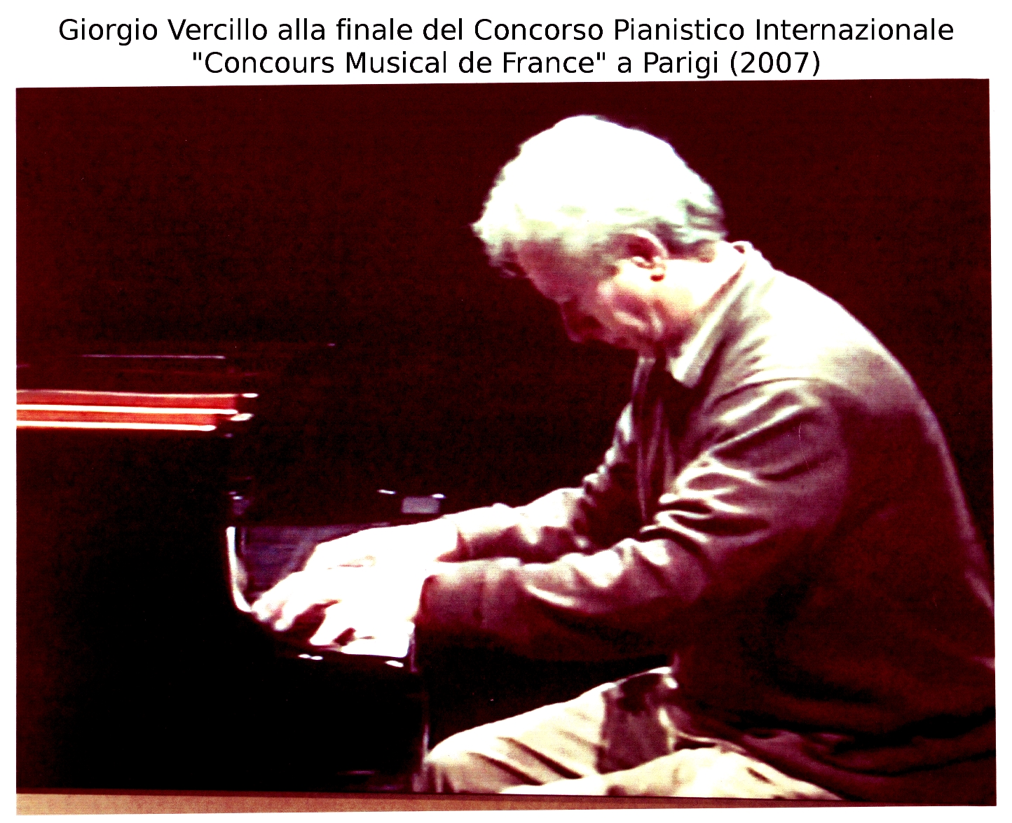 Giorgio Vercillo al Concours Musical de France