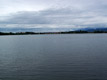 Veduta del lago dal lido di Gavirate