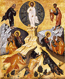 Icona della trasfigurazione di Cristo