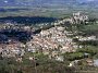 Panorama del centro storico di Vairano Patenora da Montauro
