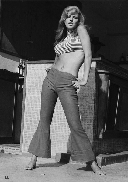 flared trousers 1960s