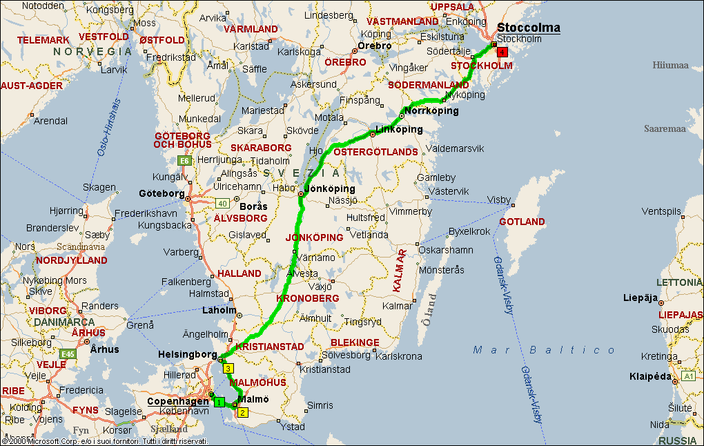 Copenhagen-Stoccolma