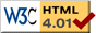 HTML 4.01 Transitional valido!