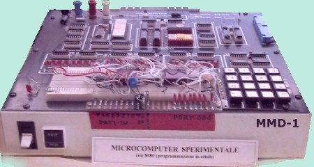 Scheda sperimentale con micro 8080