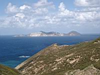 Isola di Palmarola vista da Ponza
