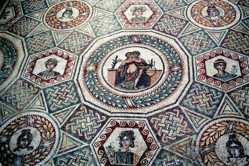 Resultado de imagen de piazza armerina mosaicos geometricos