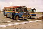 Autobus all'aeroporto di Rio Gallego