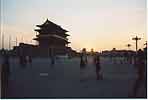 Pechino, Tien An Men al tramonto