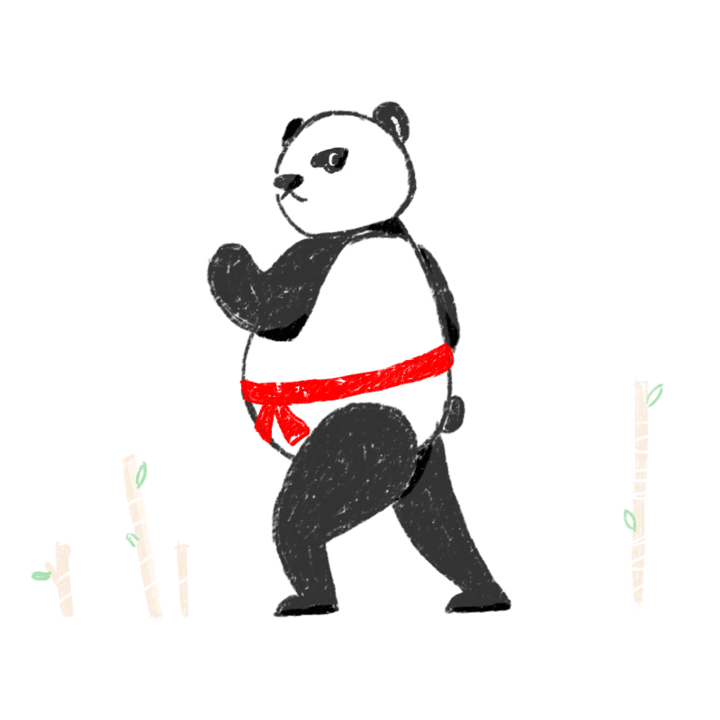 gif panda
