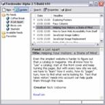Fruizione di un feed RSS su un PC con FeedReader