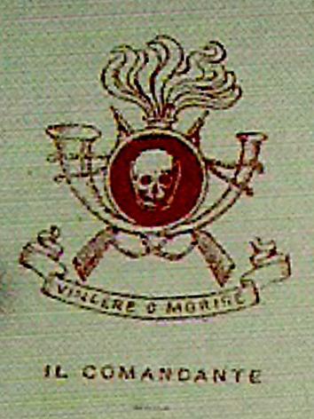 Il logo utilizzato dal "colonnello" Facchini nel primo mese di servizio