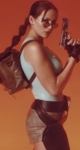 Lucy Clarkson: Lara Croft classic #1