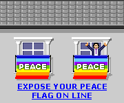 Expose your Virtual Peace Flags