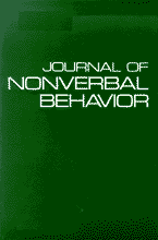 Journal of nonverbal Behavior official page