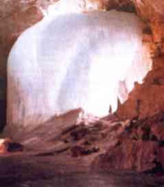 Ice caves: wonderful to see!