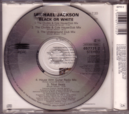 Black or White Remix cd Jackson