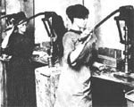 le prime donne-operaie durante 
la prima guerra mondiale 