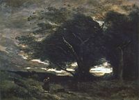 Jean-Baptiste Camille Corot, Raffica di vento