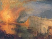 Joseph M. W. Turner, L'incendio delle Camere dei Lords e dei Commons, 16 ottobre 1834