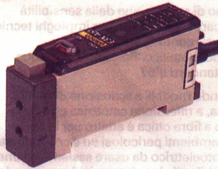 amplificatore per fibra ottica (Omron E3X)