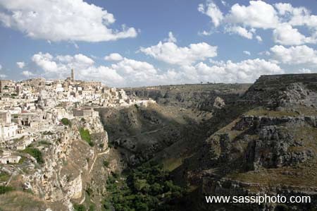 Panorama Sassi di Matera, Gravina, Murgia Timone