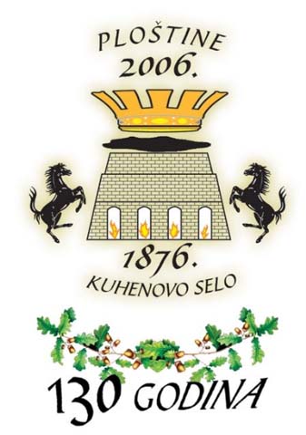 Logo Plostina in occasione dei festeggiamenti dei 130 anni