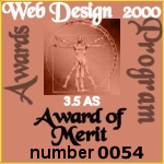 Web Design 2000 Award of Merit