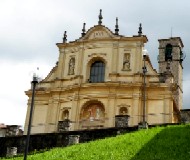 Vista chiesa parrocchiale - Peia