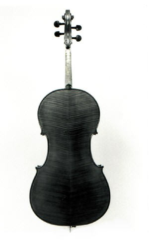 cello presented at Cremona's international violinmaking contest, anno 1997