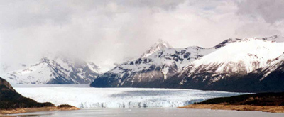 Panorama del Glaciar P. Moreno