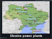 Ukraine power plants