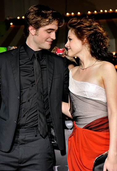 Robert Pattinson e Kristen Stewart alla prima di Twilight