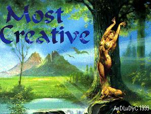 Most Creative Award