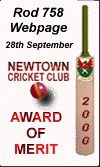 Newtown C C Award of Merit