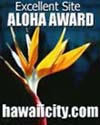 "ALOHA AWARD - Click here to nominate a site!"