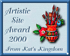 Kat's Kingdom Artistic Site Award 2000