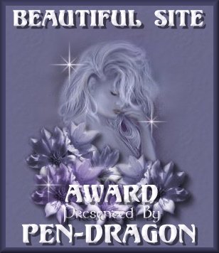 PEN-DRAGON Beautiful Site Award