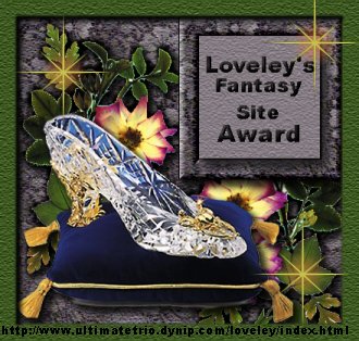 Loveley's Place "Fantasy Site Award"
