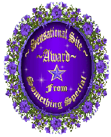 Something Special  "Sensational Site Award"
