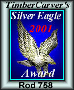 "TimberCarver's"  Silver Eagle Award