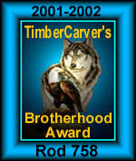 "TimberCarver's" Brotherhood Award