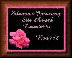 Silvana's Inspiring Site Award