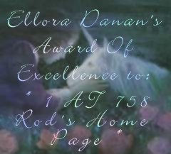 Ellora Danan's Award of Excellence