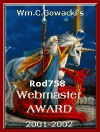 Wm.C.Gowacki's "Webmaster Award"