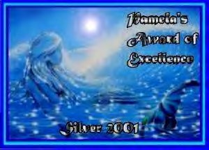 Pamela's Excellence award of silver
