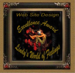 Lindy's World of Feelings Web Site Design Excellence Award