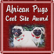 African Pugs "Cool Site Award"