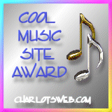 Charlotsweb "Cool Music Site" Award