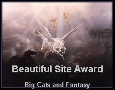 Big Cats and Fantasy "Beautiful Site Award"