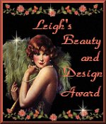 Leigh's "Beauty and Design Award"